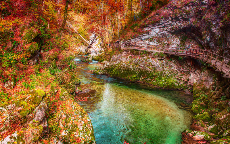 vintgar gorge triglav national park