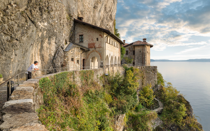 santa caterina monastery lake maggiore