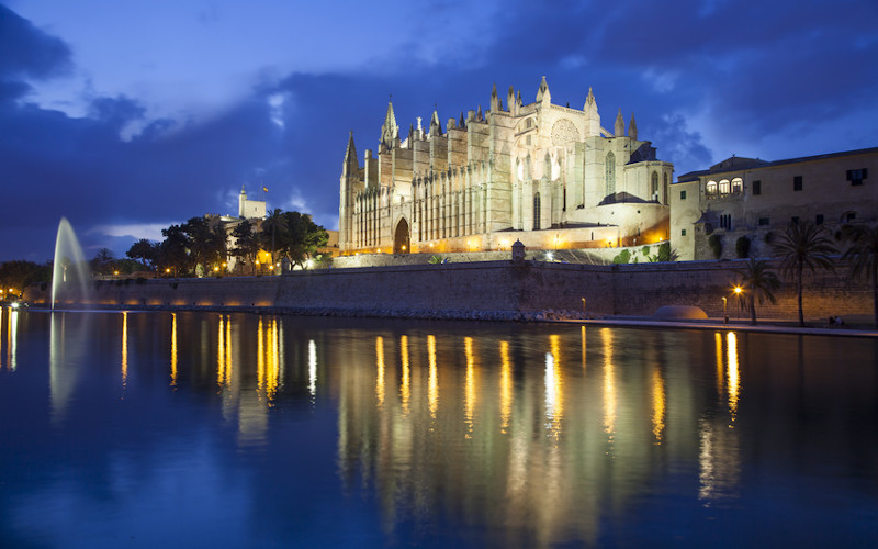 cathedral at palma de mallorca