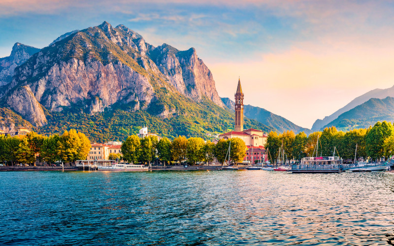 views of bellagio on lake como