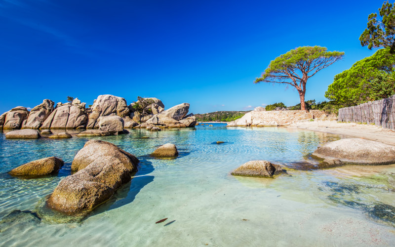 Palombaggia beach, corsica